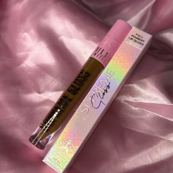 JEFFREE STAR SUPREME GLOSS TOP SHELF WARM CARAMEL FULL SIZE - Picture 4 of 6